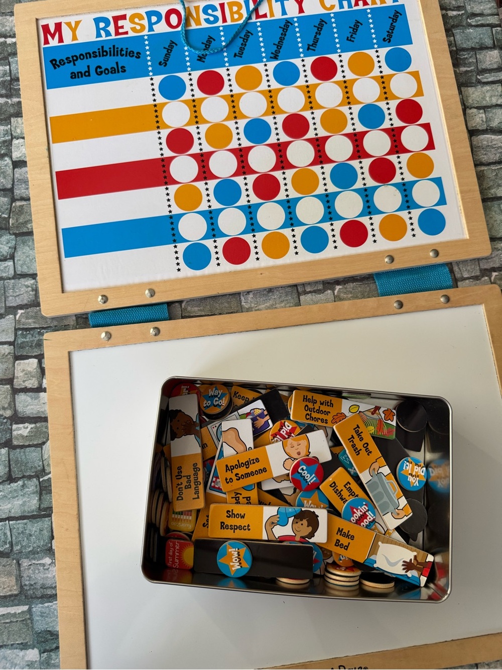 Melissa & Doug Magnetic Responsibility Chart